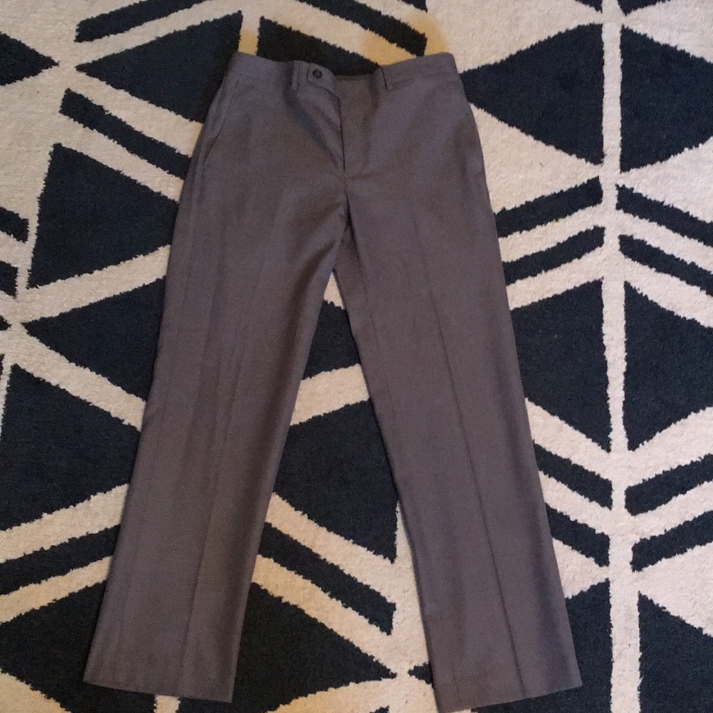 Calvin Klein Gray men’s slim fit dress pants